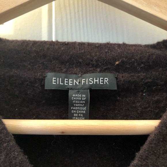 Eileen Fisher Wool Sweater (size small) - Picture 6 of 8
